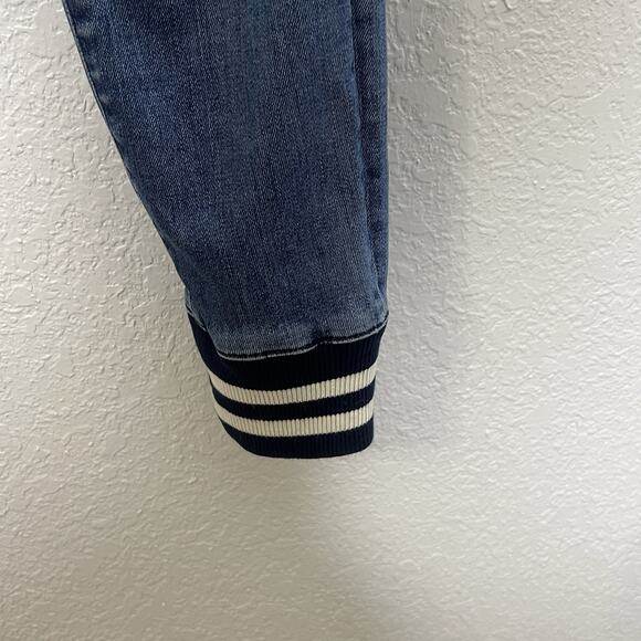 MOTHER Denim The Trainer Slim Ribbed Knit Jogger in Heroine Jeans Size 26 - Picture 3 of 11